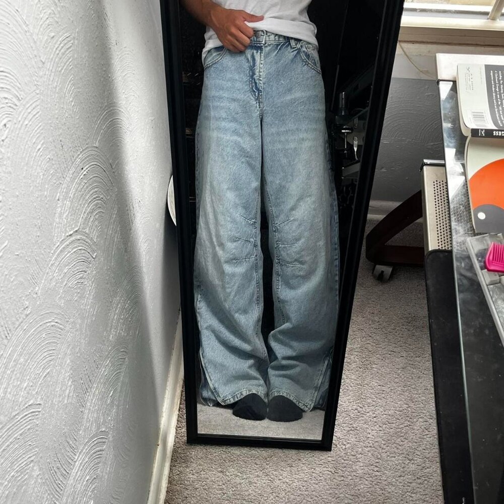 Wild Fable Men's Blue and Black Jeans